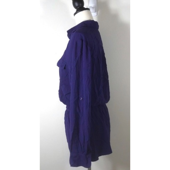 Bcbgeneration Roll Up Sleeve Romper/Jumpsuit - Picture 2 of 9